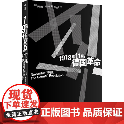 1918年11月:德国革命 [德]罗伯特·格瓦特 世界史欧洲史历史类图书现代世界的诞生 中国工人出版社店正版