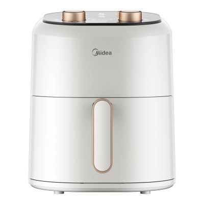 美的空气炸锅KZE4501BD家用4.5升智能大容量免翻面电烤箱电炸锅