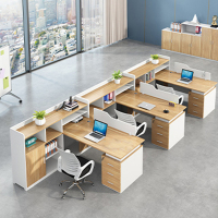 定制屏风工位现代简约职员办公桌员工桌员工位职员位单人位