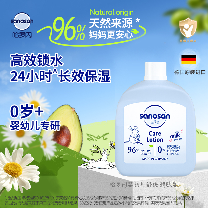 哈罗闪sanosan婴幼儿倍润护肤乳婴儿柔护润肤乳50ML