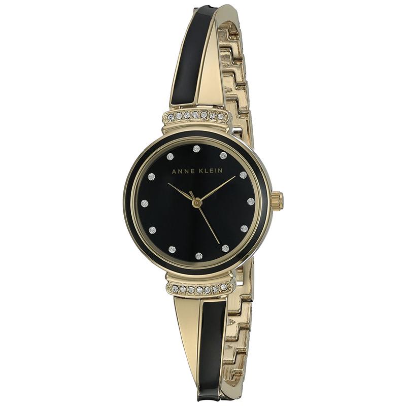 Anne Klein AK2216BKGB 女士腕表时尚百搭经典耐用休闲精致优雅日常简约商务
