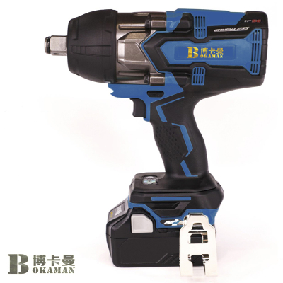 博卡曼锂电冲击扳手BS36-1118CJ(5Ah一电一充)台