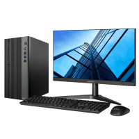 联硕弘道 DZ700MR国产商用台式机 兆芯KX-7000/16G/1T+256G/麒麟系统试用版/24.5显示器