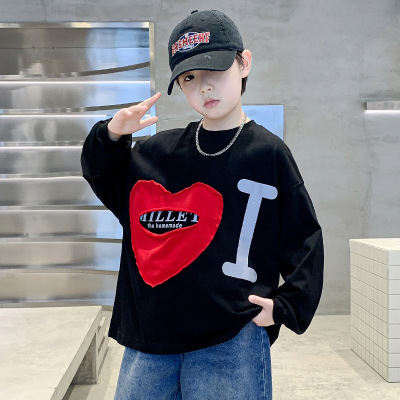 儿童装男童卫衣春秋款新款中大童秋装男孩帅气秋季洋气上衣潮