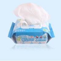 家柏饰(CORATED)手口湿纸巾80抽带盖儿湿巾纸便携湿巾