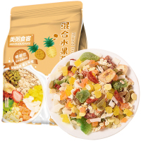 美粥食客 混合水果燕麦片500g袋装 营养早餐即食冲饮酸奶水果粒代餐粥饱腹速食懒人食品