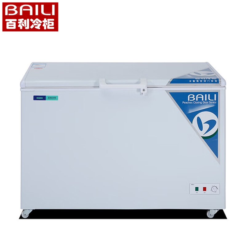 百利(BAILI)BD-40T320商用冰柜卧式大容量超低温-25度单温冷藏柜冷冻柜转换顶开盖门水果冷藏柜海鲜冻肉急冻柜