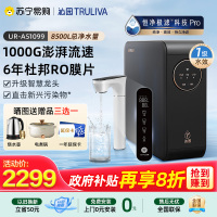 沁园净水器家用直饮RO反渗透净水机小水钻PRO1000G新品UR-A51099