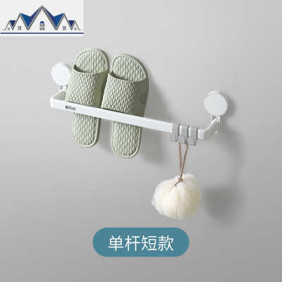 浴室拖鞋架鞋子收纳墙壁免打孔挂架壁挂式卫生间墙上鞋架架子 三维工匠收纳层架