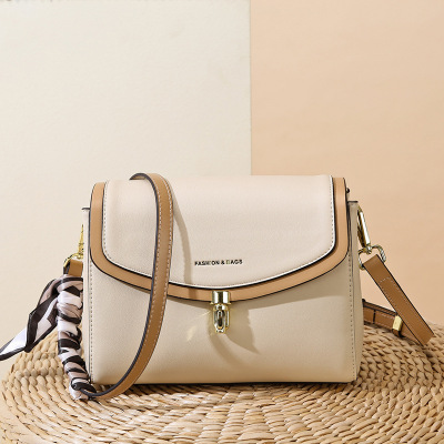 包包女2022新款女士单肩斜跨包简约质感软皮大容量女包