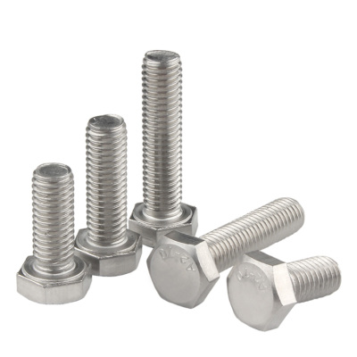 固万基铁白锌六角头螺栓[全螺纹]M12*55