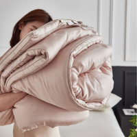 A类母婴级65%大豆纤维四季被子80S天丝棉立体春秋被保暖加厚冬被