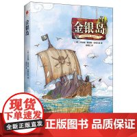 正版书籍 金银岛 精装无删减儿童冒险小说一场正义与邪恶的较量原著史蒂文森青少年小学生课外阅读故事世界名著文学五年级读