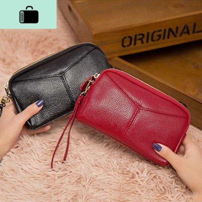 牛皮手包女手拿包2019新款名媛包大容量小手包迷你宴会手包NEW LAKE女手包