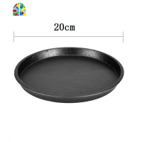 加厚西餐盘铁板烧锅盖不锈钢盖木板竹板底座防烫垫子 20/22/24/26 FENGHOU 内圈23CM实木板