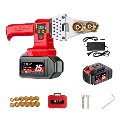 菁普华锂电热熔器PPR水管6.0Ah套