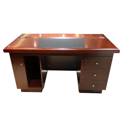 西泰油漆办公桌小班台桌电脑桌1.6米单人位职员桌XT031