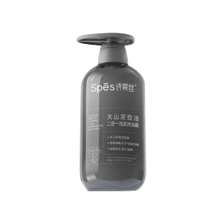 Spēs火山泥控油二合一洗发沐浴露500ml