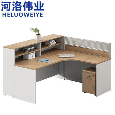 河洛伟业屏风办公桌单人位张