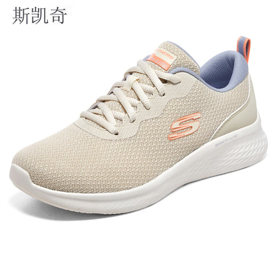 斯凯奇女款休闲一脚穿150044/NTMT-5双