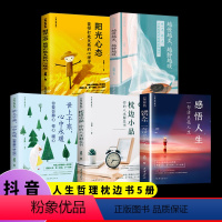 [正版] 全五册 感悟人生 阳光心态 越慢越美越静越暖 世上千寒心中永暖 枕边小品 人生哲理枕边书一句话点亮人生X