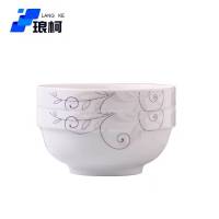 琅柯 陶瓷碗 金枝玉叶 4.5英寸