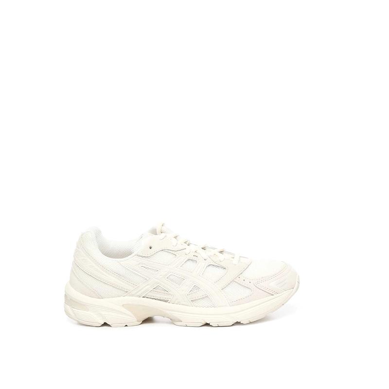 ASICS运动鞋男轻便透气舒适缓震防滑耐磨长久耐用白色奶油色低帮