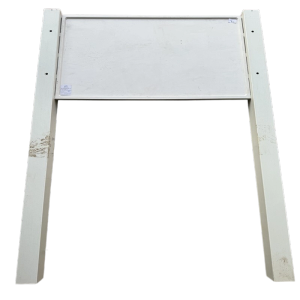 警示牌600*400mm(双腿立柱)个