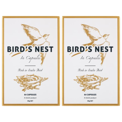 Unichi澳洲新西兰直采燕窝精华胶囊60粒*2瓶