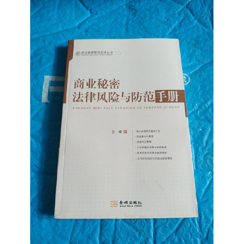 正版新书]商业秘密法律风险与防范手册王博9787515502489