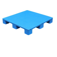 宁储 塑料托盘 平板九脚托盘 100*100*14cm 张