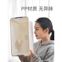 家柏饰(CORATED)厨房收纳筐冰箱塑料盒衣服篮子化妆品置物篮衣柜内衣内裤储物