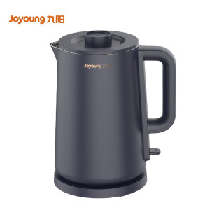 九阳开水煲K17FD-W6310 烧水壶1.7L无缝内胆双层锁温防烫家用电热水壶