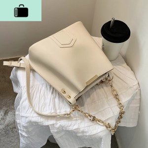 上新女士小包包2020流行新款潮时尚韩版单肩包网红百搭斜挎水桶包NEW LAKE女士单肩包