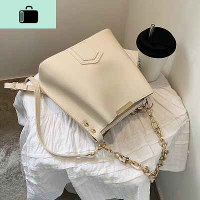 上新女士小包包2020流行新款潮时尚韩版单肩包网红百搭斜挎水桶包NEW LAKE女士单肩包