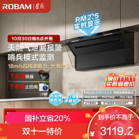 老板(Robam)星辰欧式顶吸抽油烟机净烟机P2.5净味吸油烟机国家补贴20%以旧换新搭配燃气灶22A7S油烟机