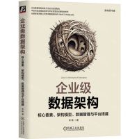 [N]企业级数据架构(核心要素架构模型数据管理与平台搭建)/架构师书库-9787111746829