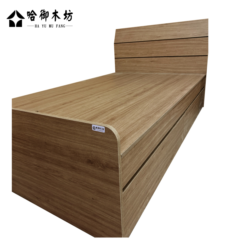 哈御木坊可定制板式单人床1200*2000*400mm张