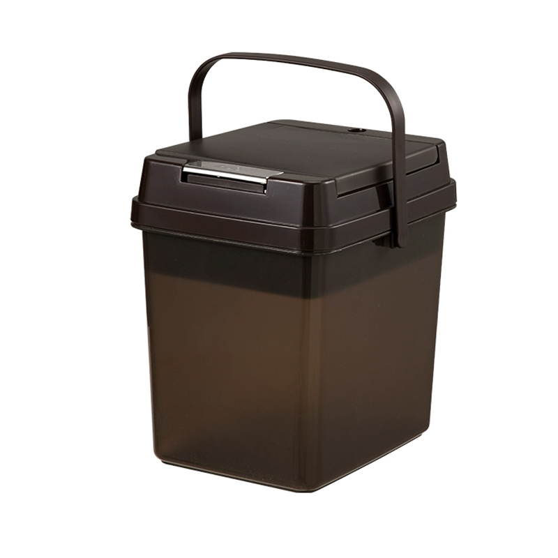 臻远ZY5070618 茶水桶茶桶废水桶茶叶茶渣桶 深咖色7L