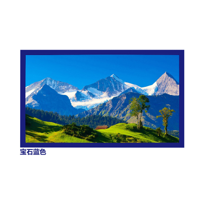 经科JK画框工程幕布N4-FL/W1纳米投影机投影仪玻纤灰幕200寸16:10