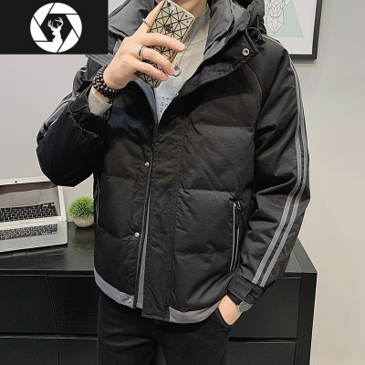 HongZun男士棉服2020年新款冬天加厚外套秋冬季羽绒棉衣男装潮流帅气棉袄棉衣