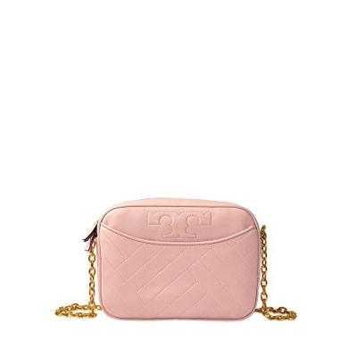 汤丽柏琦ToryBurch2021新款AlexaLeather时尚小清新经典徽标小号相机包单肩斜挎包女默认