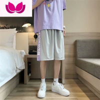 七斓短裤男士夏季薄款外穿潮流大裤衩ins高街潮牌裤子宽松百搭五分裤