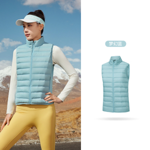 361°女装冬季新款羽绒服马甲保暖运动外套女662442401