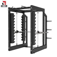 KLQ1090商用三维史密斯机深蹲框架3D史密斯综合力量训练器械