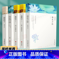 全套5册]朝花夕拾+西游记上下册+海底两万里+骆驼祥子 [正版]全套5本骆驼祥子和海底两万里朝花夕拾西游记原著老舍鲁迅人