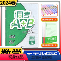 数学 五年级下 [正版]2024版调考A+B数学五年级下册北师大版 成都期末调研a十b考试小学生专题分类集训同步训练辅导