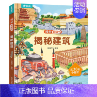 揭秘翻翻书:揭秘建筑 [正版]揭秘医院立体翻翻书 儿童3d立体翻翻书幼儿早教撕不烂绘本1-2岁 宝宝一两岁益智启蒙玩具图