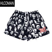 HLCOMAN美式潮牌街头篮球短裤男宽松休闲四分裤跑步运动速干透气训练裤夏