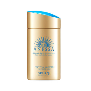 ANESSA/安热沙水能户外清透防晒乳 60ml(小金瓶清爽养肤)防晒霜男女